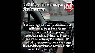 Liability vs Full Coverage Car Insurance