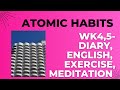 Atomic Habits - Week4,5 / South Korean