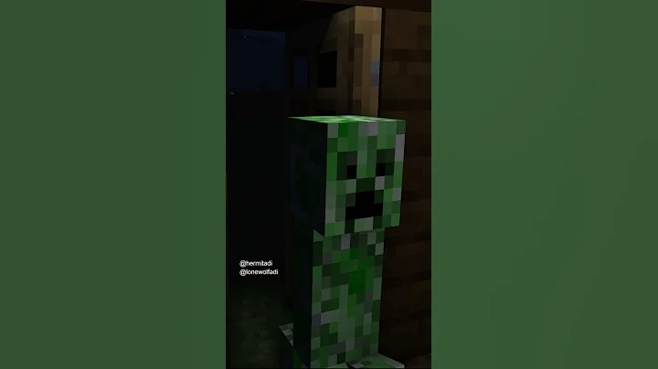 Minecraft Animation || Recreating Jake Fellman RTX 1% Close The Door || Loop || # shorts