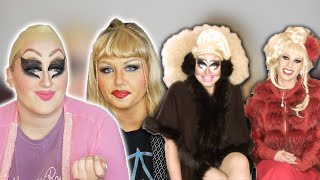 Trixie & Katya Makeup Transformation (feat. Sarah Schauer) | Brittany Broski