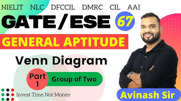 Venn Diagram (Part-1) | Group of Two | General Aptitude by Avinash Sir