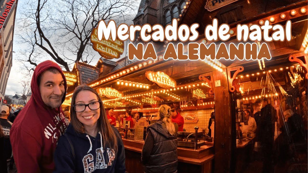 O NATAL da ALEMANHA é simplesmente PERFEITO! - Mercados de natal mágicos🎄