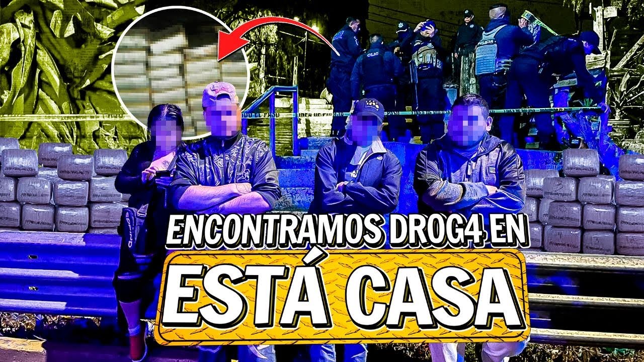 FUERTE OPERATIVO en una VECINDAD 🚨 | 4 PERSONAS DETENIDAS 😳 decían ser FAMILIA