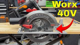 Worx 40V Circular Saw First Look | Budget Tool, Premium Performance?