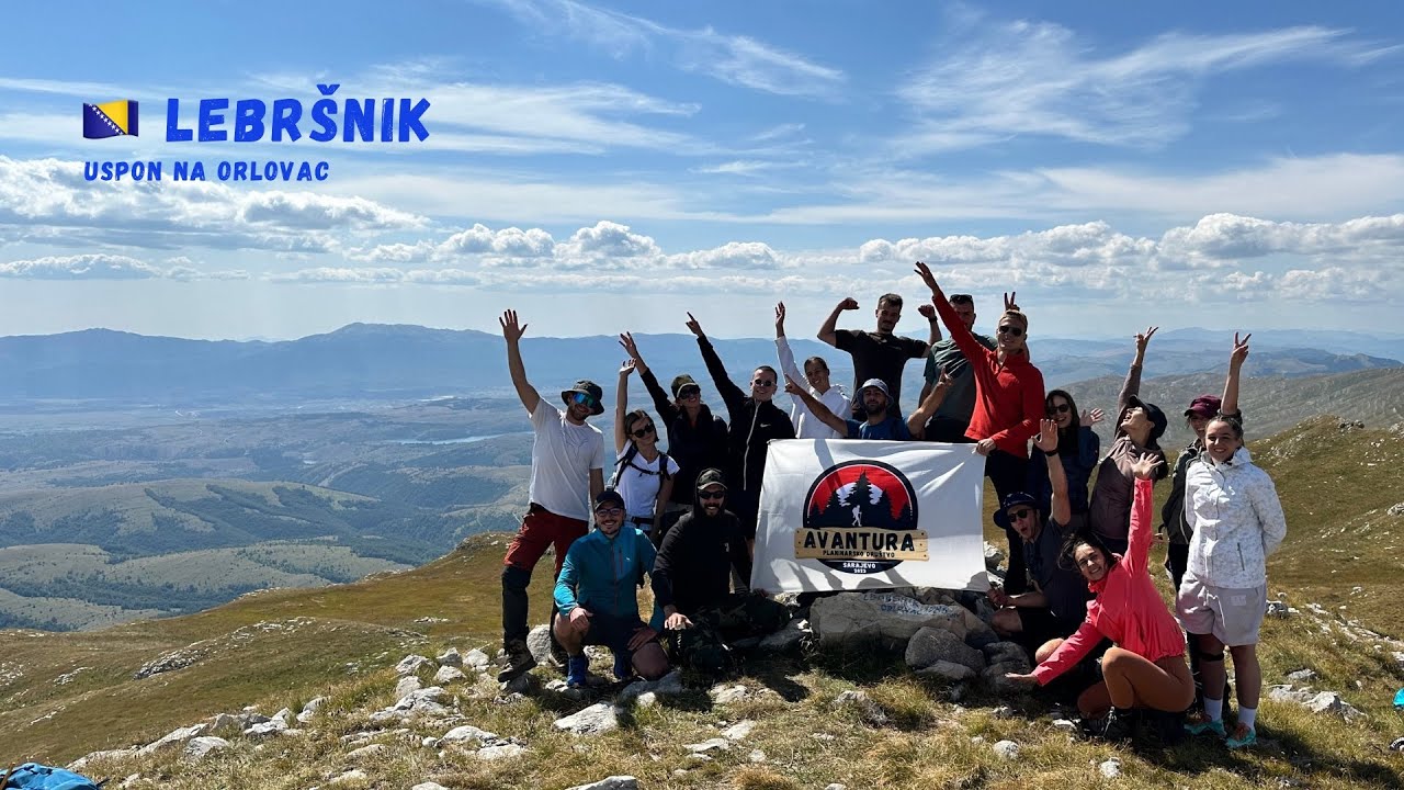 Lebršnik | Uspon na Orlovac