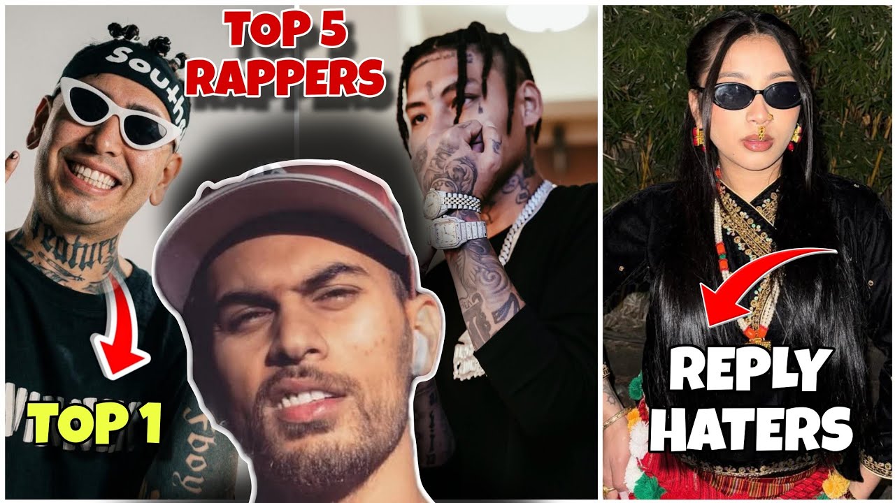 JHAPALISH ISH TOP 5 RAPPERS ! LIL JHOLA & PURPLE ? RATO RANI REPLY ...