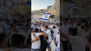 Jerusalem Day. The Israeli Dance of Flags.Israel 2024