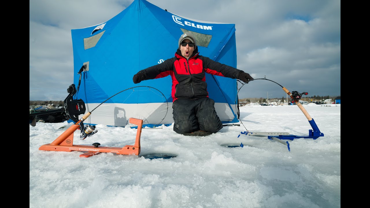 Automatic Fisherman vs Jaw Jacker (ICE FISHING TIPS) 