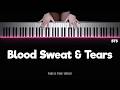 BTS - Blood Sweat & Tears | Piano Karaoke Lyrics by Pianella Piano Karaoke