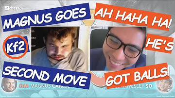 “If he wins this game, I should retire from chess!” Magnus Carlsen vs Wesley So | Side by Side #1