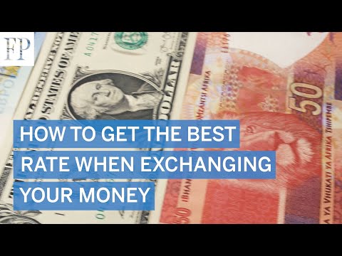How To Get The Best Rate When Exchanging Your Money