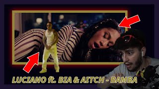 LUCIANO ft. BIA & AITCH - BAMBA | REACTION!