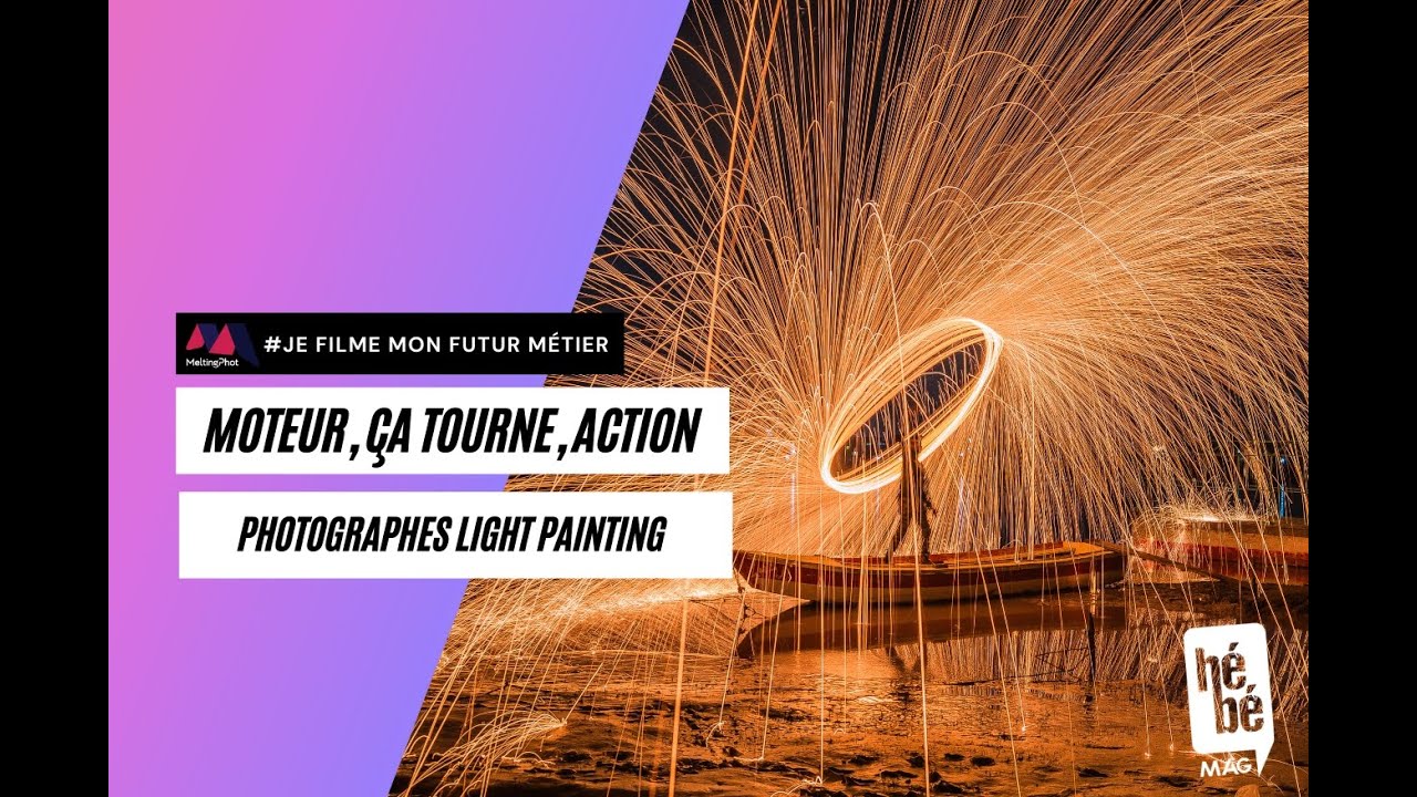 Light Painting et Métiers du Numérique à Alès : Interview de Yamina & Brahim (Association Ouverture)