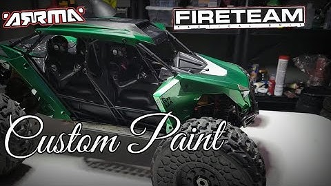 Arrma Fireteam Custom Paint.
