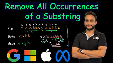 Remove All Occurrences of a Substring | Leetcode 1910