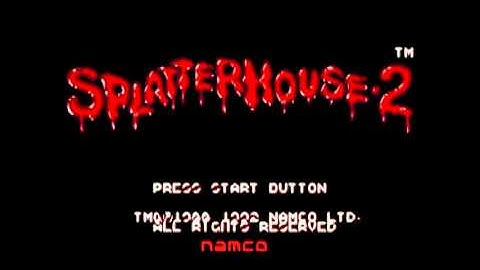 SplatterHouse 2 intro Console mashup