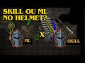 TIBIA - QUAL É MELHOR, SKILL OU ML NO HELMET PARA KNIGHTS?