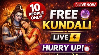 🔴 LIVE Kundali Analysis 🔮 | Free Astrology Reading | 🕉️ LIVE Kundali Analysis |  Remedies | Free 🔥