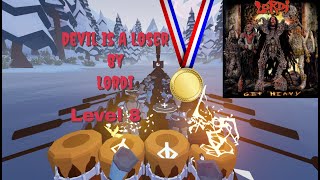 Ragnarock VR - Devil Is A Loser | Lordi [Lv8] (GOLD MEDAL) screenshot 3