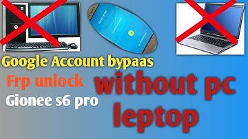Gionee s6 pro  google account bypaas | how to remove Google account #myrepairing