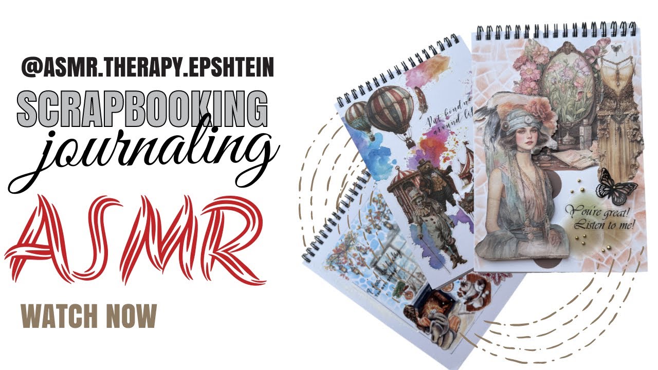 ASMR COLLECTION// 5 sessions for the relax #asmr #scrapbookingpapers # ...