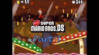 Newer Super Mario Bros. DS - Part 3 (1-5, 1-A, 1-Castle)