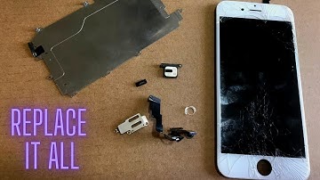 How to Replace an iPhone 6 Front-Facing Camera, Ear Piece, & Proximity Sensor | Screen Replacement 2