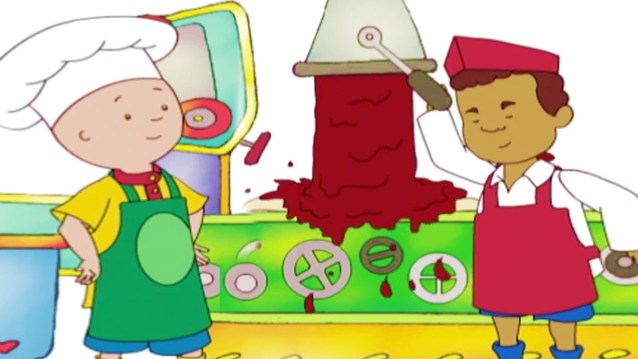 Cartoon Caillou | Caillou de chef | Nieuwe Hele Caillou Afleveringen | Nederlands Gesproken