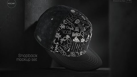 Snapback mockup presentation