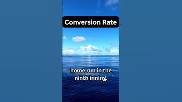Conversion Rate for Your Goals for Your Website (#shorts)