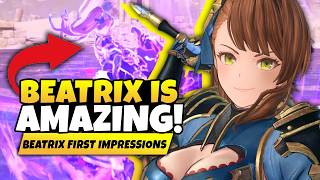 I Tried Beatrix Early Everything You Need To Know About Beatrix In The Granblue Fantasy Relink Dlc