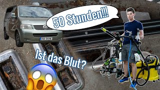 50 STUNDEN! Der dreckigste den ich je hatte! | VW T5 Bus Teil 1 |Maximum Shine| Desaster Detailing