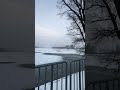 নদী বরফে রূপান্তর❄️