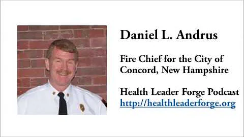 Daniel L. Andrus, Fire Chief for the City of Conco...