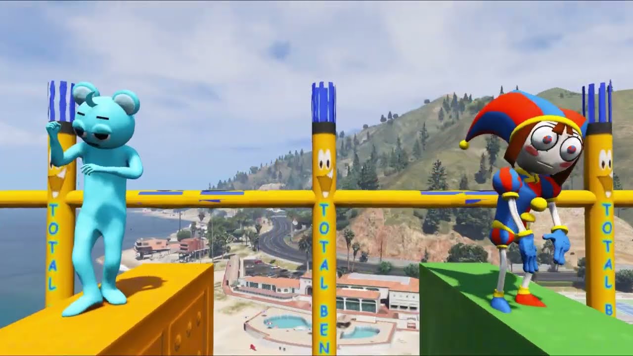 i will do gta 5 superheroes flying missions with iron man across ocean skyscrapers i designed