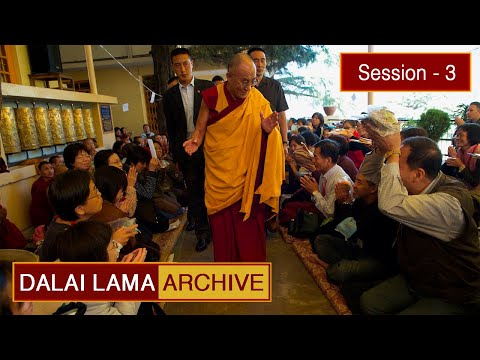 Teachings for Taiwanese in Dharamsala - Session 3