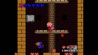 Bonk's Revenge - 11 - laundry pools, hatchet's hometown, haunted tower