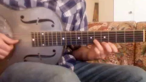 How to play Taj Mahal's Fishin Blues - Solo