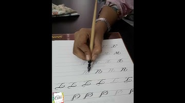Art Ki Barsaat student in action | learning Pointed pen Calligraphy