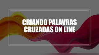 Aula Remota: Aprenda a criar Cruzadinhas on-line screenshot 4