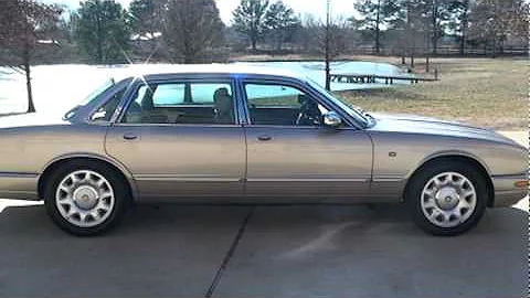 SOLD2002 JAGUAR  XJ8 VANDEN PLAS SUPERCHARGED V8 45K MILES FOR SALE MILAN TN SEE WWW.SUNSETMILAN.COM