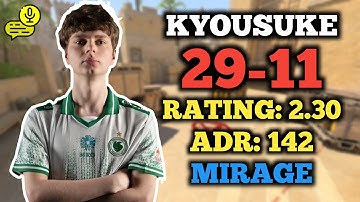 CS2 POV | KYOUSUKE (29-11) FACEIT RANKED (MIRAGE) | VOICE COMMS