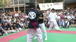 택견배틀 2011 TKB 12배틀 용인대 VS 성대율전