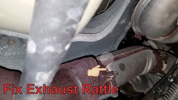Is your Exhaust Rattling This is how to fix it cheap!