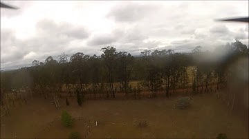 HJ F450 Quad - Practice Flights 2-axis gimbal/gopro