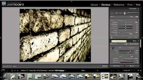 Creating a Tilt n Shift Lens Effect with Lightroom