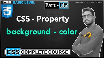 05. How to use Background color CSS Property for Beginners in Hindi part - 5