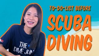 Things to do BEFORE Scuba Diving | Scuba Tips | For Beginners