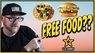 Is The Food Really Free In The Army?