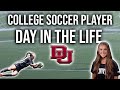 Day in the life of a d1 college soccer player